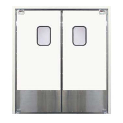Curtron SPD-30-L-DBL-4896 48" x 96" Servie-Pro Series 30 Double Swing Door - CUSPD30LDBL4896