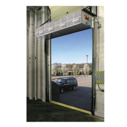 Curtron S-HD-84-2-FILTER 85" Heavy-Duty Industrial Air Curtain with Air Filter - CUSHD842FILTER