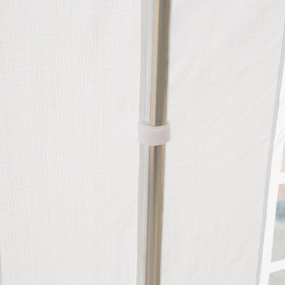 Outsunny 32' x 16' Heavy Duty Party/Wedding Tent with Removable Sidewalls, White - 100110-046W
